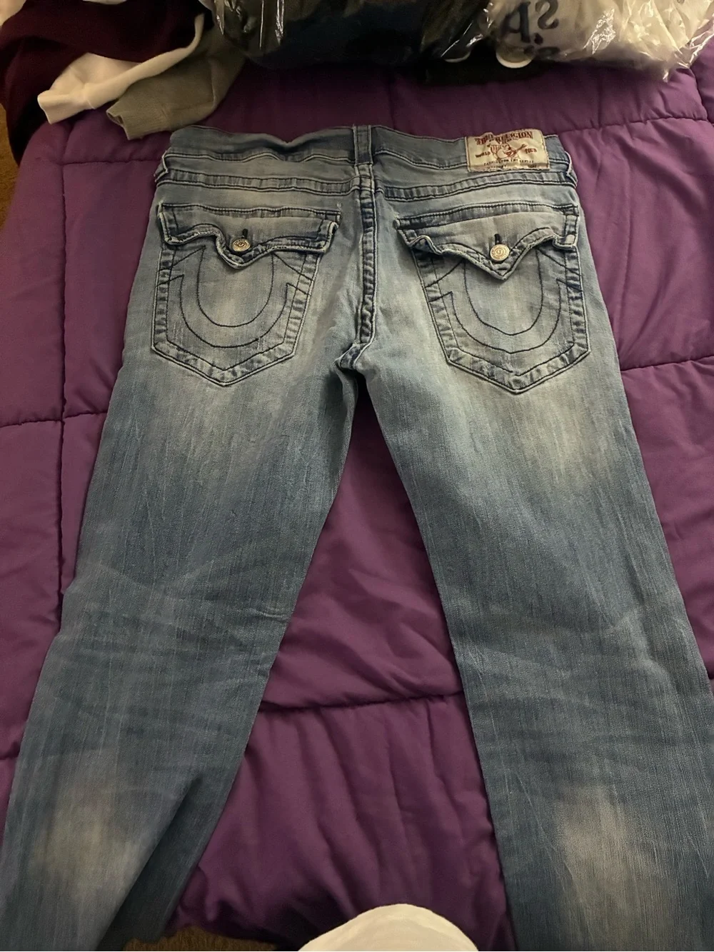 True Religion Light Blue Skinny Men's Jeans